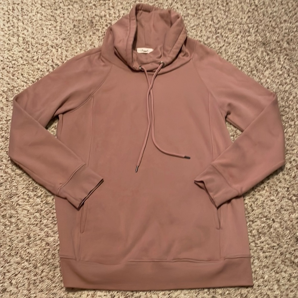 Cowl Neck Top with Pockets
